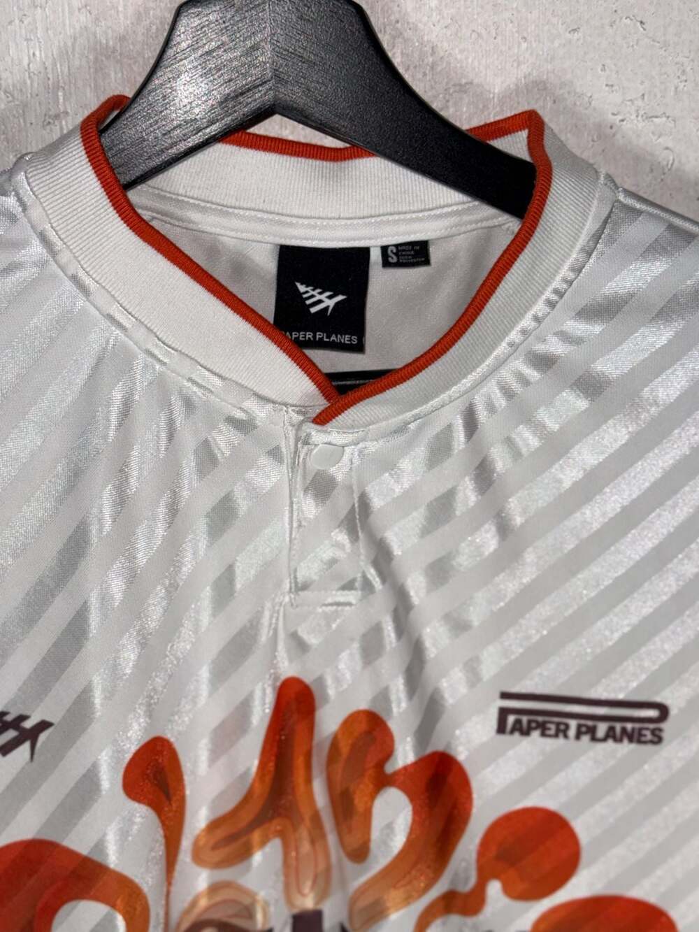 Paper Planes Airways Soccer Jersey White View 3